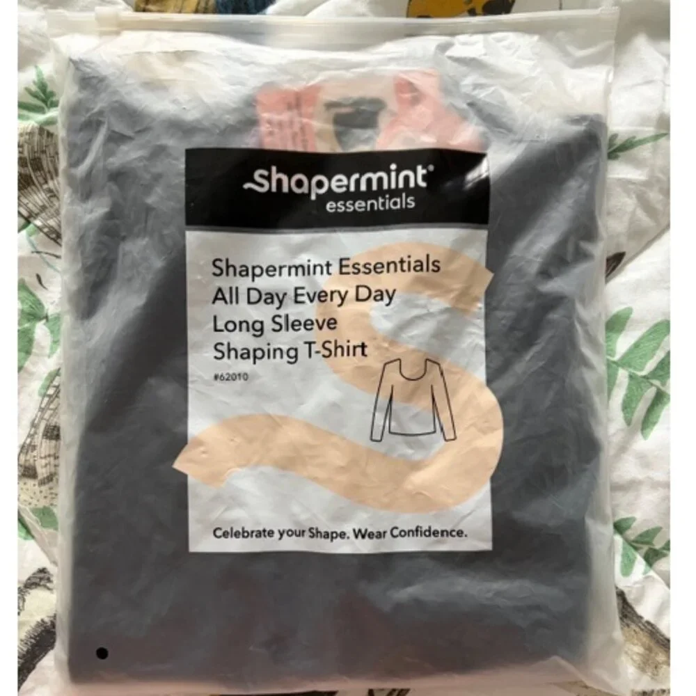 NWT- Shapermint Essentials Long Sleeve Shaping T-shirt. Size 2XL. - Picture 5 of 7